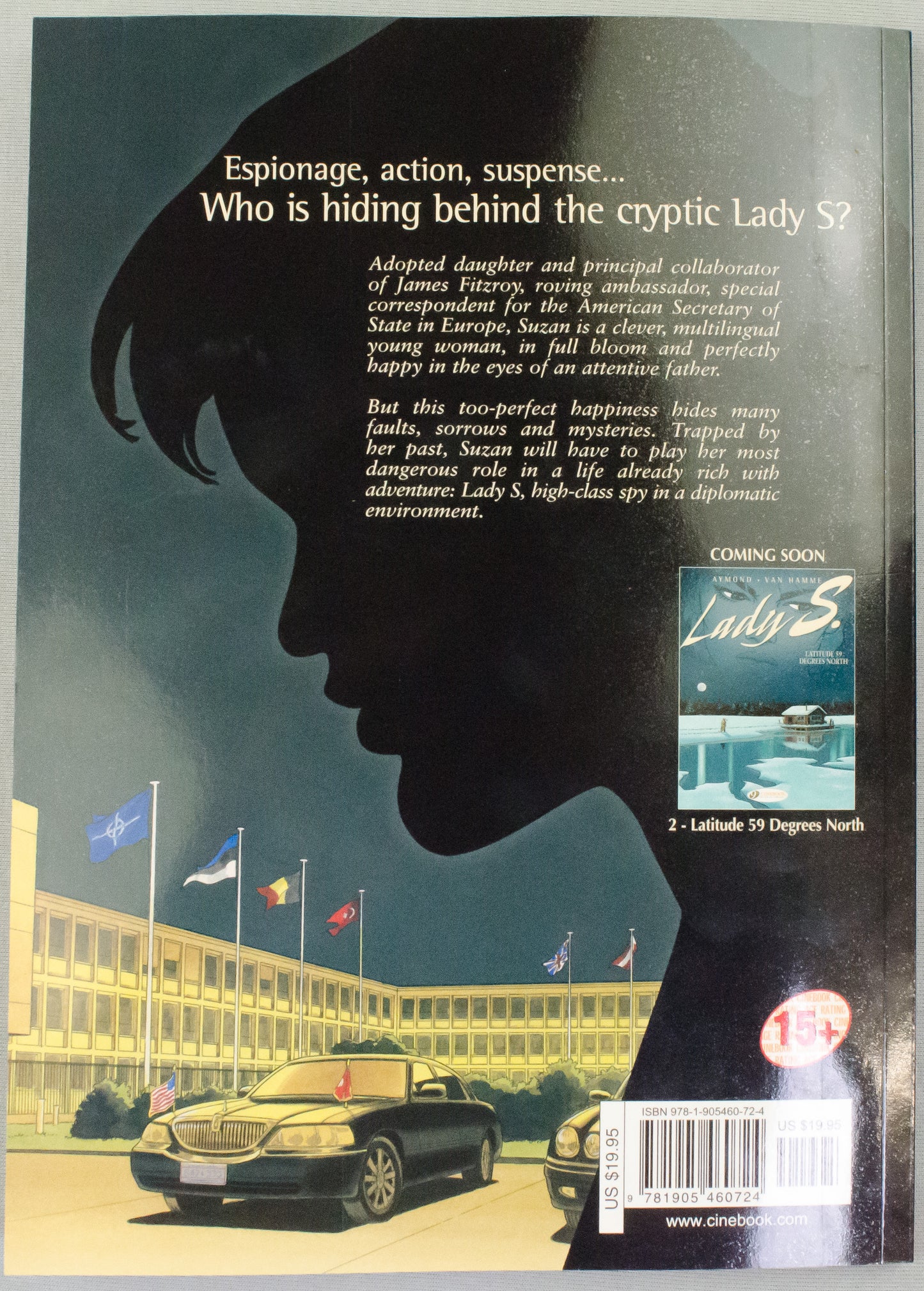 Lady S. Volume 1 - Here's to Suzie! Jean Van Hamme UK Cinebook Paperback Edition Comic Books