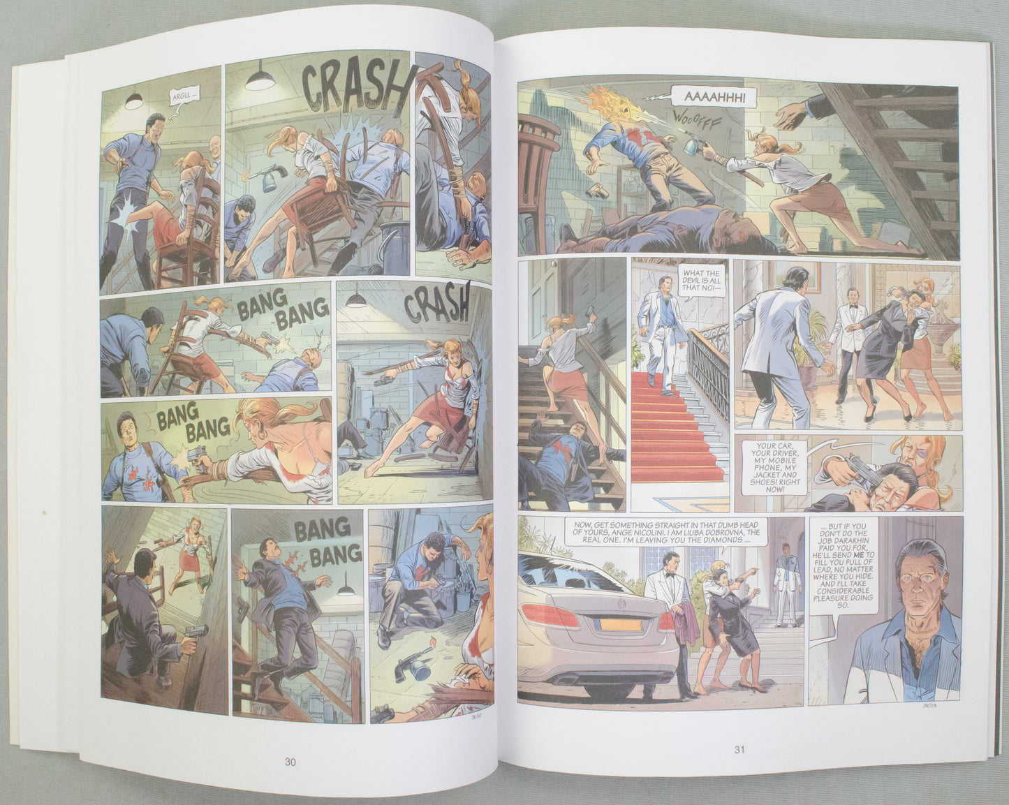 Lady S. Volume 6 - A Second of Eternity Jean Van Hamme UK Cinebook Paperback Edition Comic Book