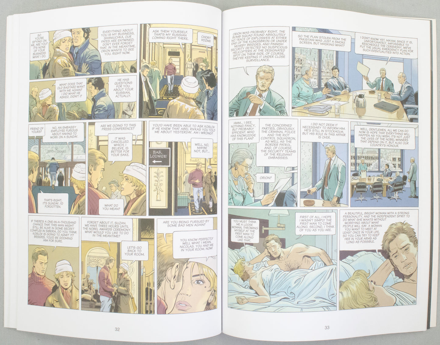 Lady S. Volume 2 - Latitude 59 Degrees North Jean Van Hamme UK Cinebook Paperback Edition Comic Book