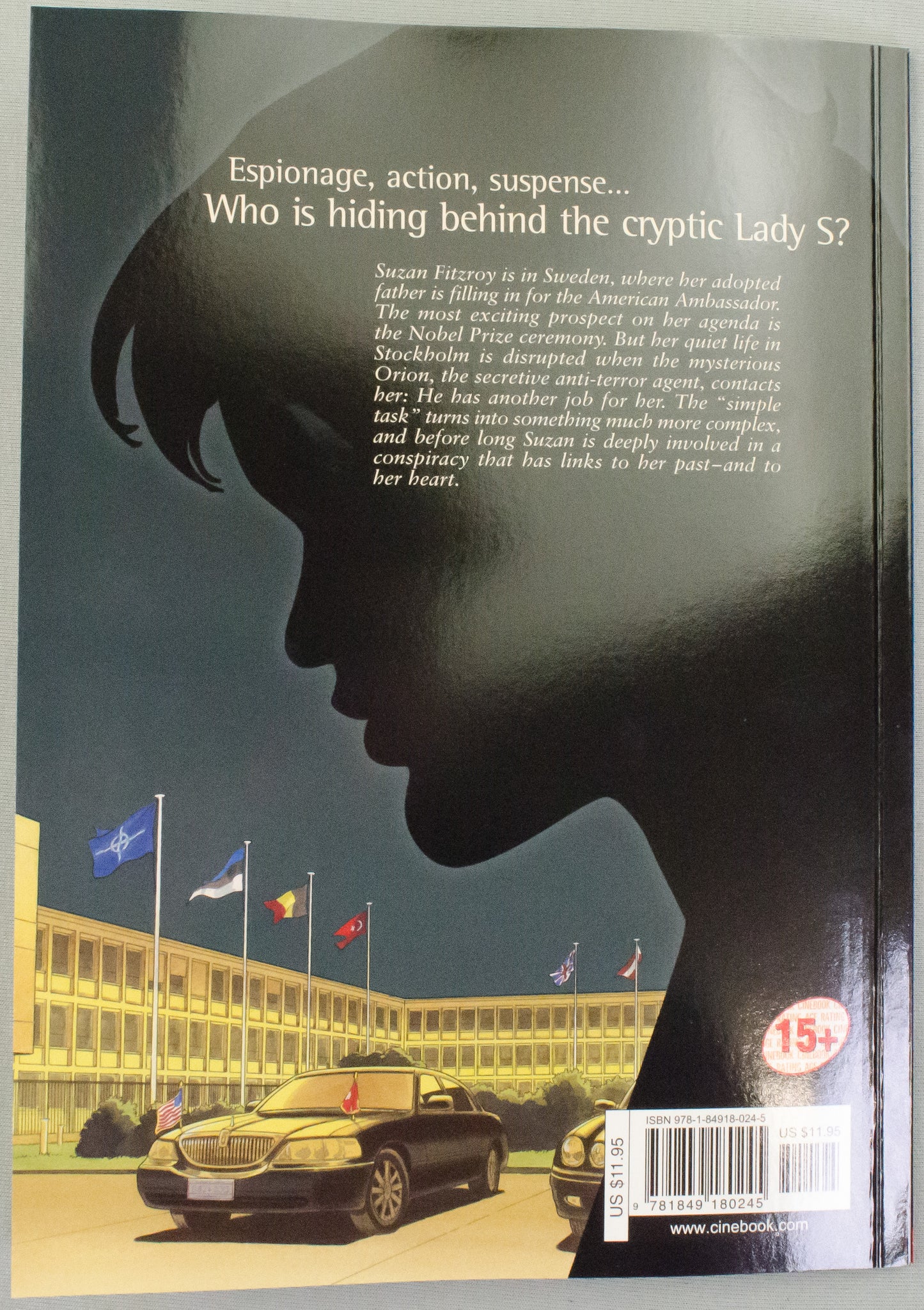 Lady S. Volume 2 - Latitude 59 Degrees North Jean Van Hamme UK Cinebook Paperback Edition Comic Book