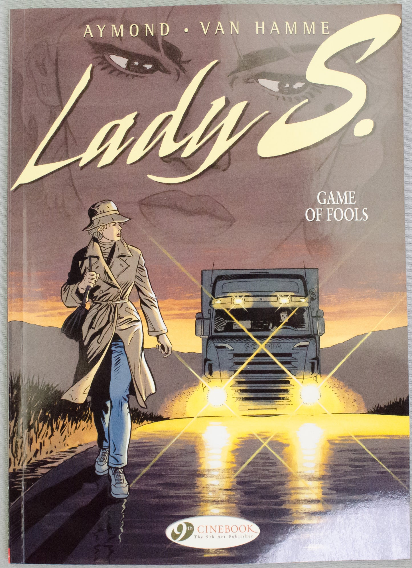Lady S. Volume 3 - Game of Fools Jean Van Hamme UK Cinebook Paperback Edition Comic Book
