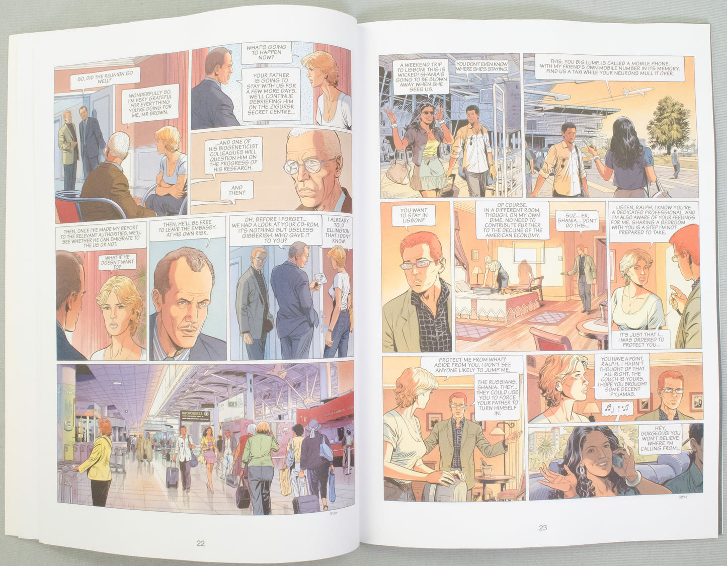 Lady S. Volume 5 - Portuguese Medley Jean Van Hamme UK Cinebook Paperback Edition Comic Book