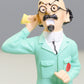 Tintin Figurine Moulinsart 42216 Professeur Tournesol Au Cornet - Destination Moon 12cm Resin Figure