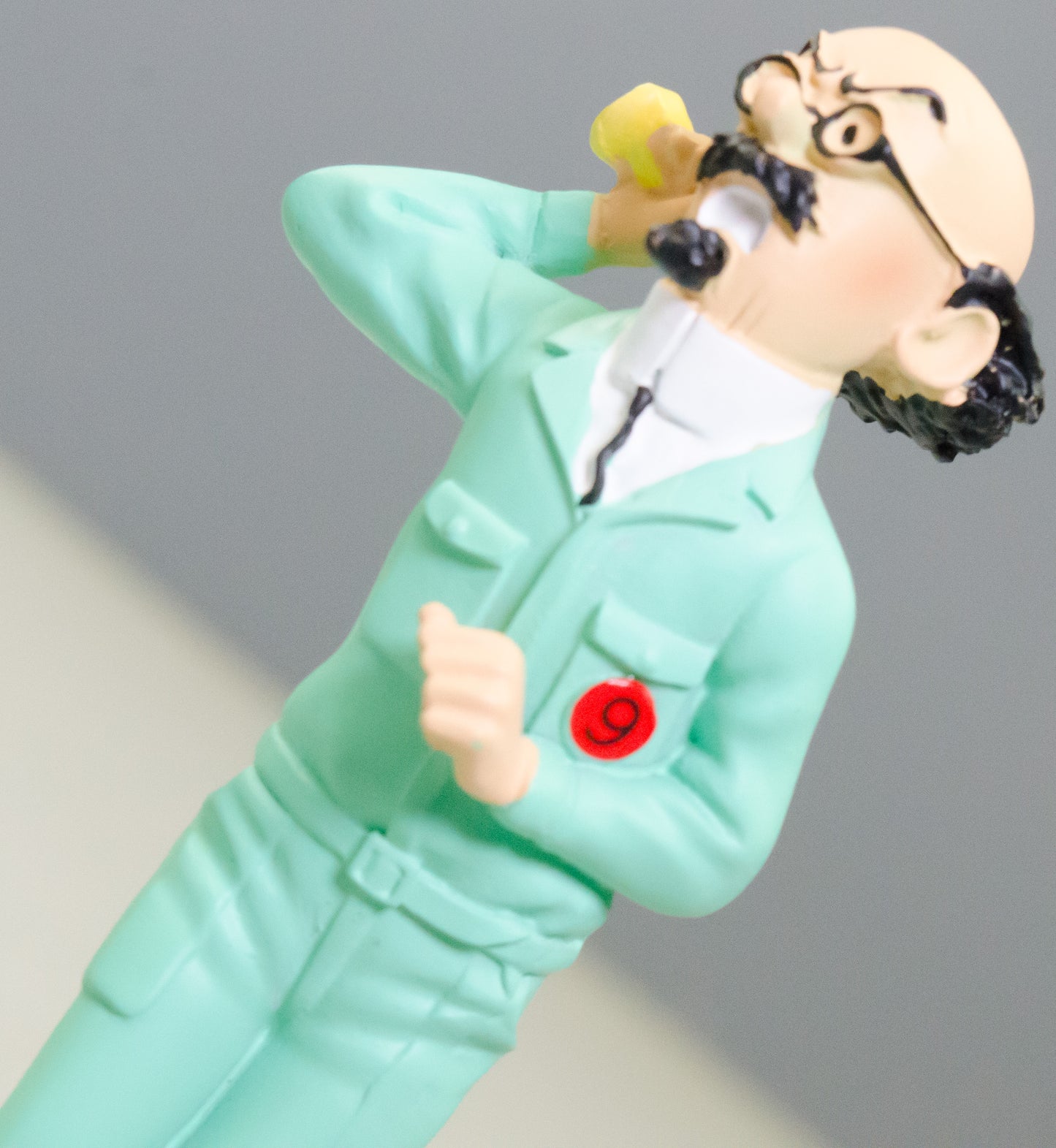 Tintin Figurine Moulinsart 42216 Professeur Tournesol Au Cornet - Destination Moon 12cm Resin Figure