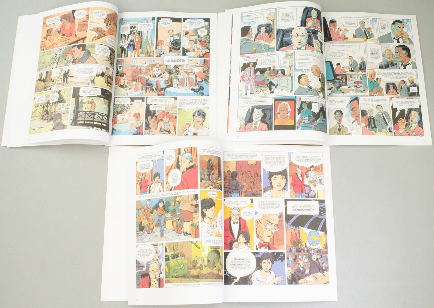 Authorised Happiness Volumes 1-3 Van Hamme Comic Books - UK Cinebook Paperback Editions FULL SET