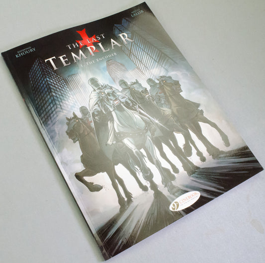 The Last Templar Volume 1 "The Encoder" - UK Cinebook Paperback Edition