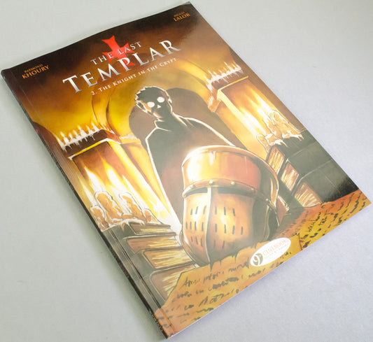The Last Templar Volume 2 "The Knight in the Crypt" - UK Cinebook Paperback Edition