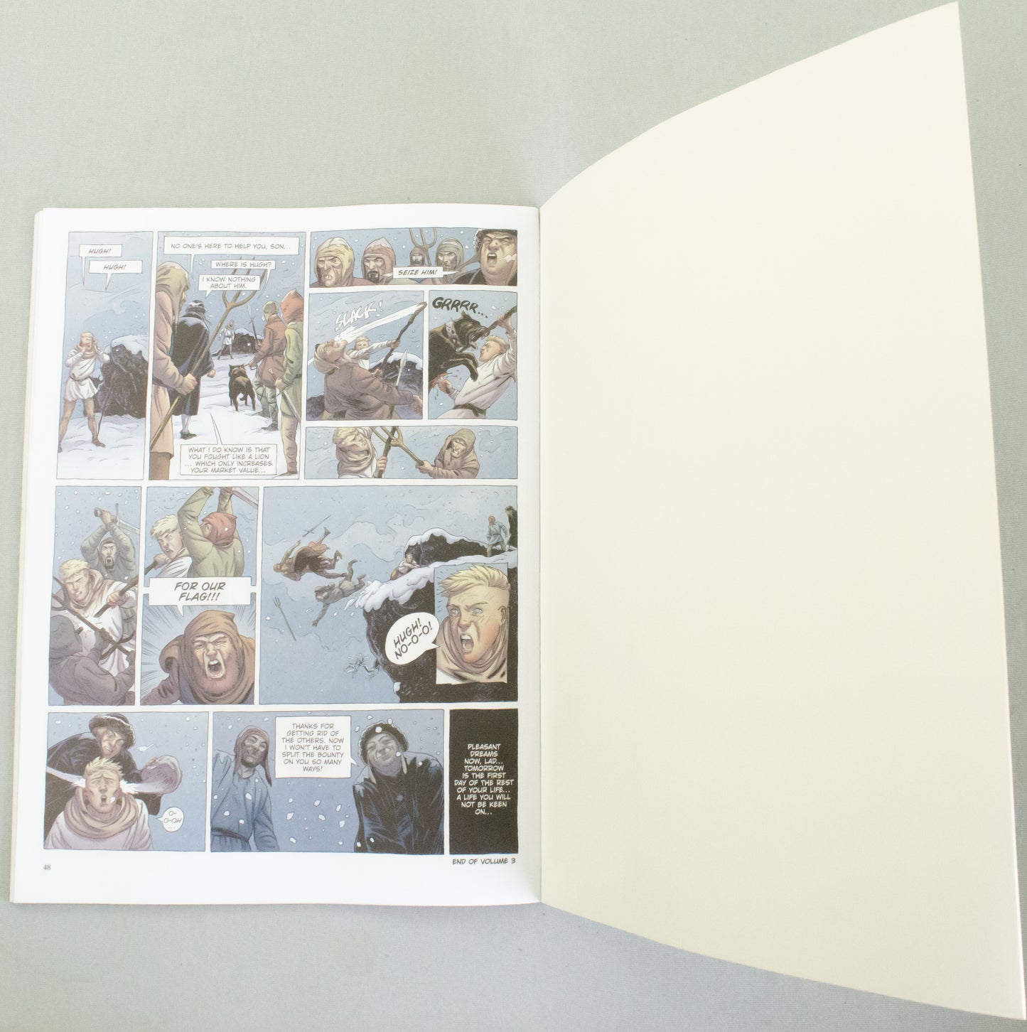 The Last Templar Volume 3 "The Sunken Church" - UK Cinebook Paperback Edition