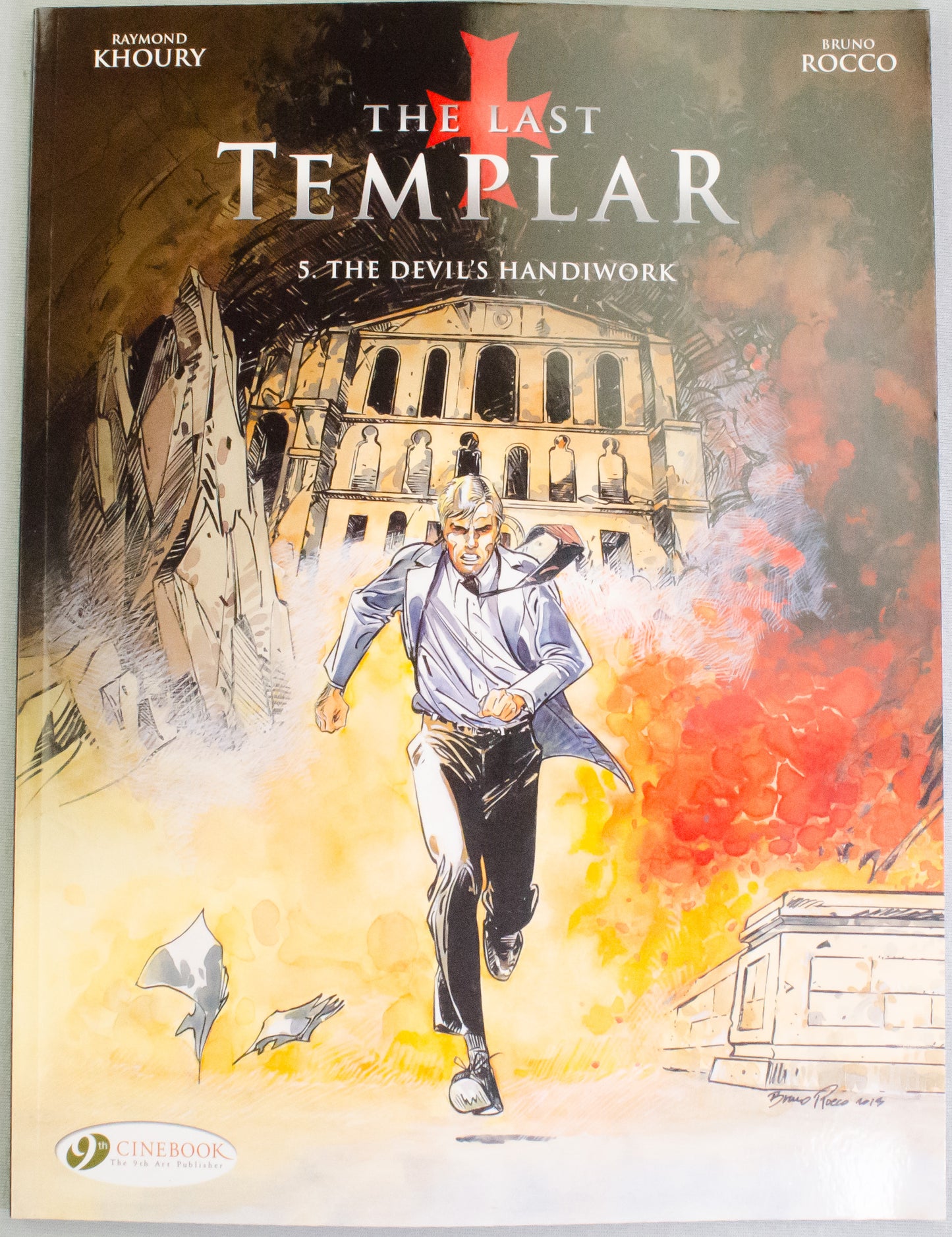 The Last Templar Volume 5 "The Devils Handiwork" - UK Cinebook Paperback Edition