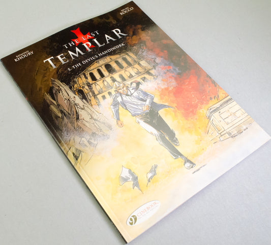 The Last Templar Volume 5 "The Devils Handiwork" - UK Cinebook Paperback Edition