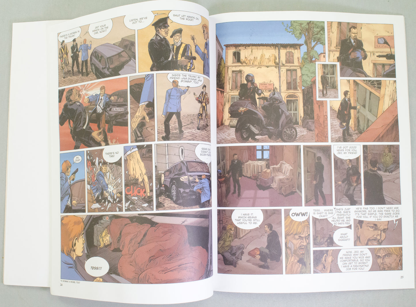 The Last Templar Volume 5 "The Devils Handiwork" - UK Cinebook Paperback Edition