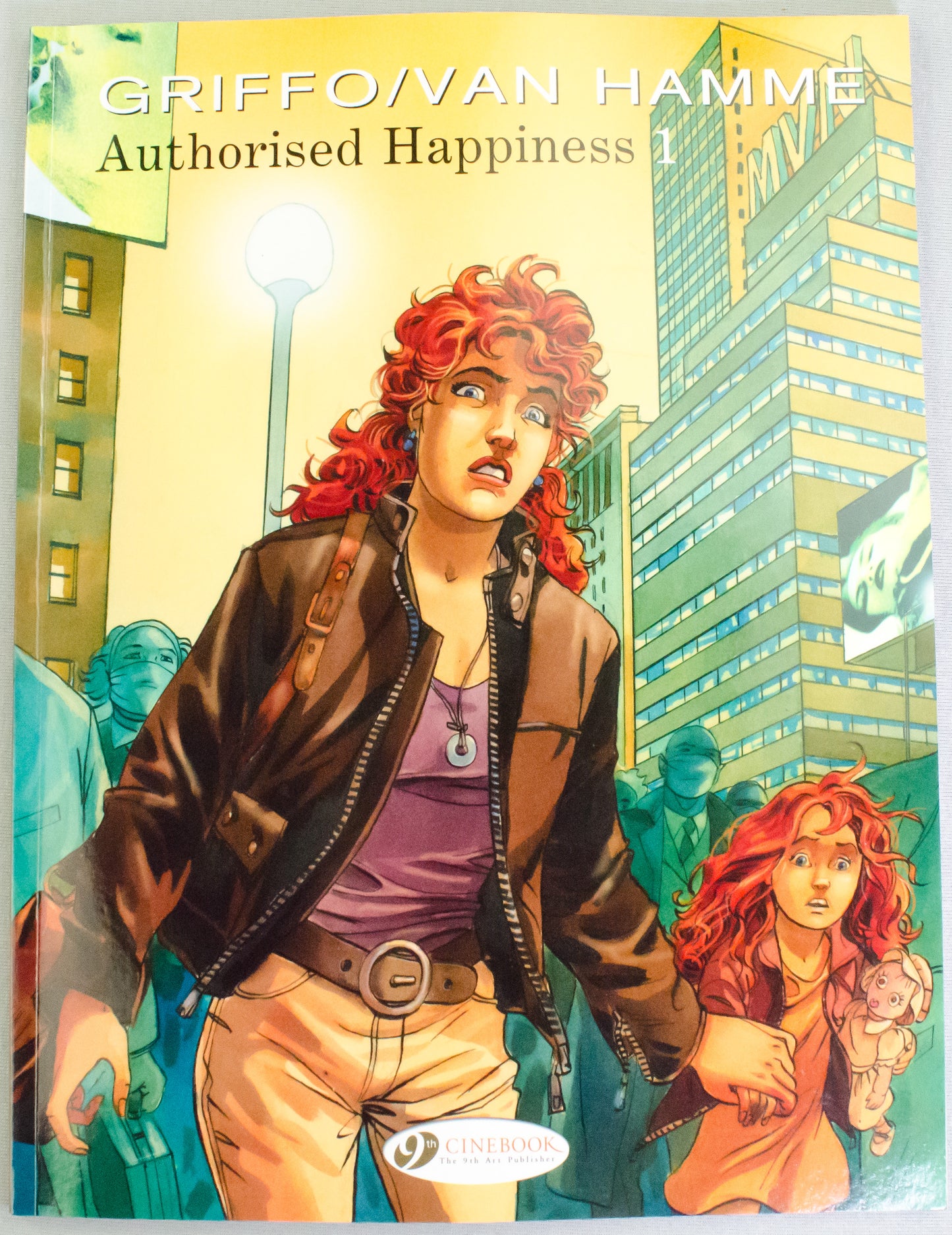 Authorised Happiness Volume 1 "Career Plan" Van Hamme Comic Book - UK Cinebook Paperback Edition