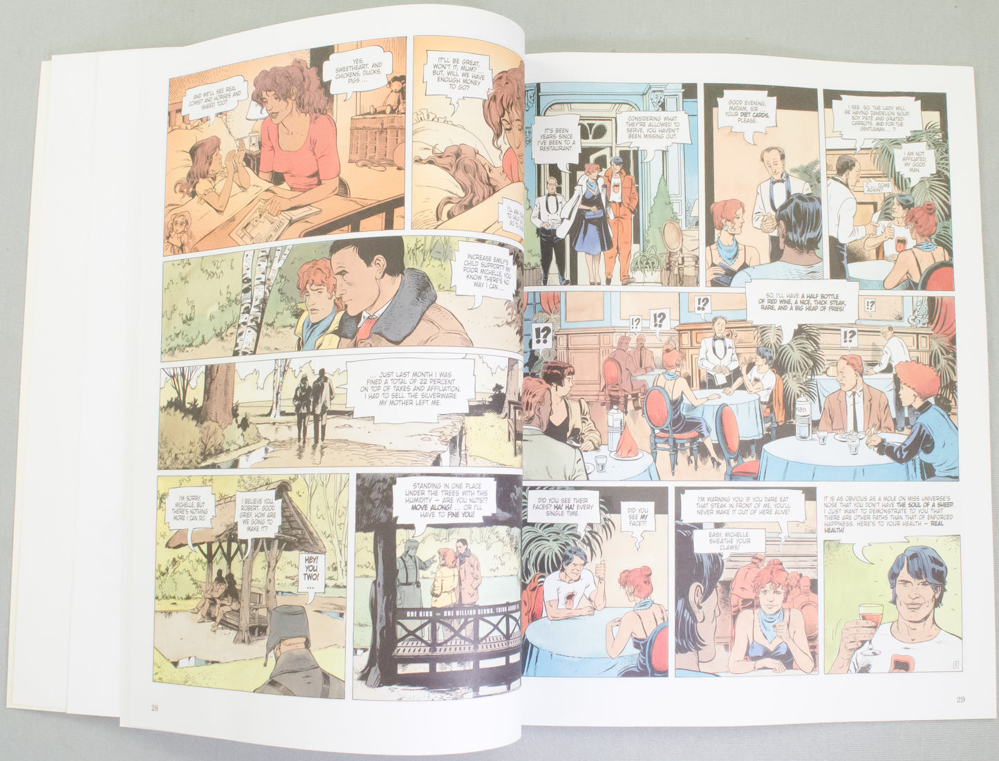 Authorised Happiness Volume 1 "Career Plan" Van Hamme Comic Book - UK Cinebook Paperback Edition