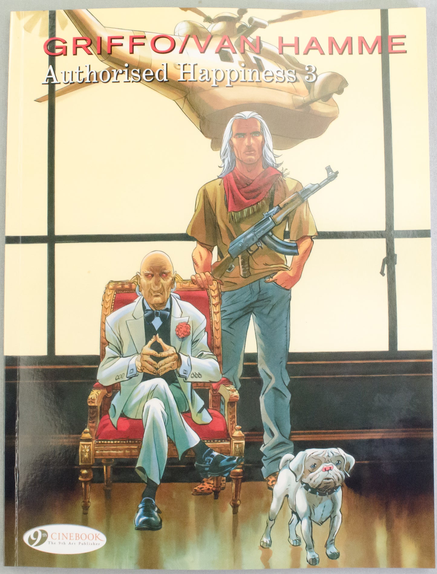 Authorised Happiness Volume 2 "Public Safety" Van Hamme Comic Book - UK Cinebook Paperback Edition
