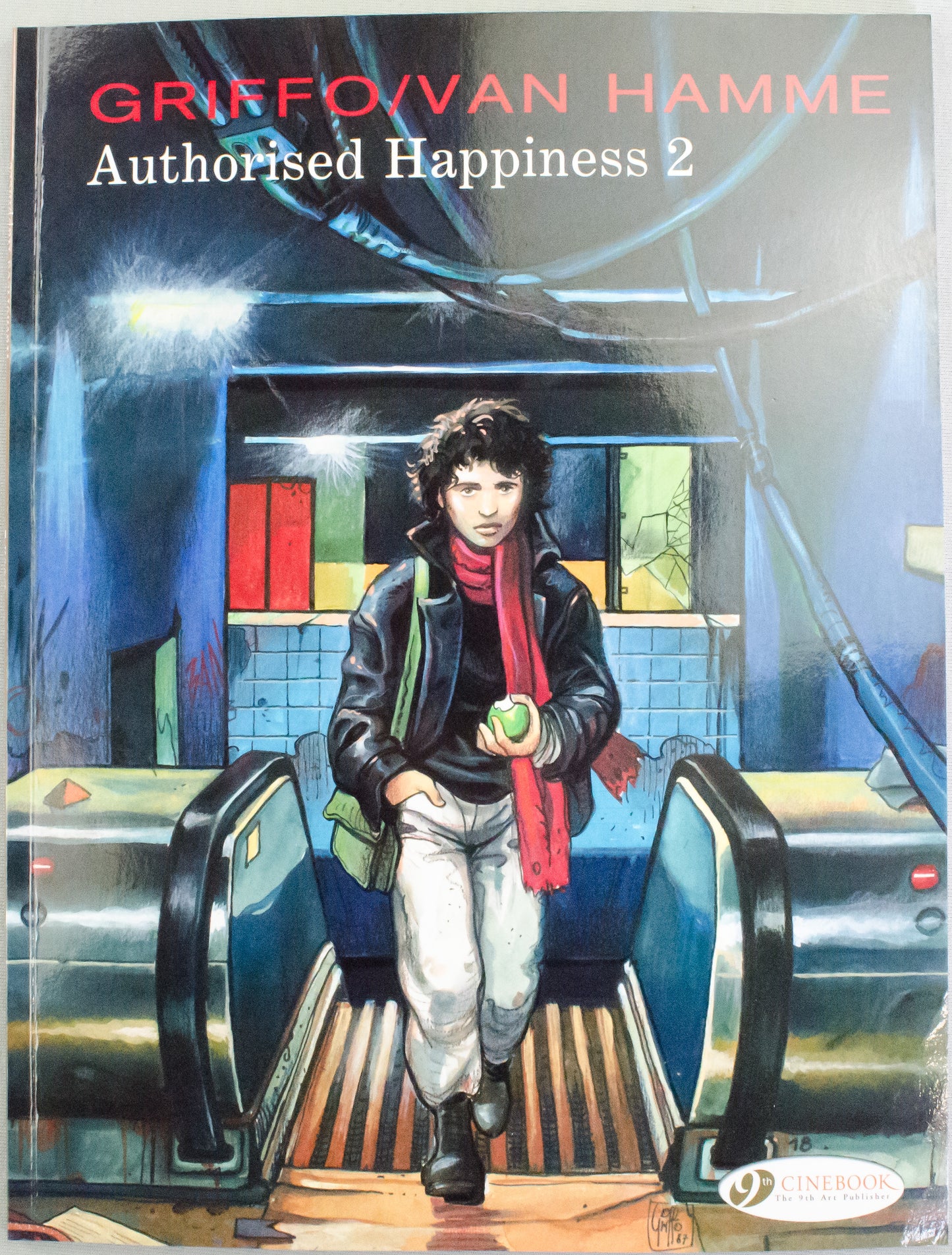 Authorised Happiness Volume 3 "Revolution" Van Hamme Comic Book - UK Cinebook Paperback Edition