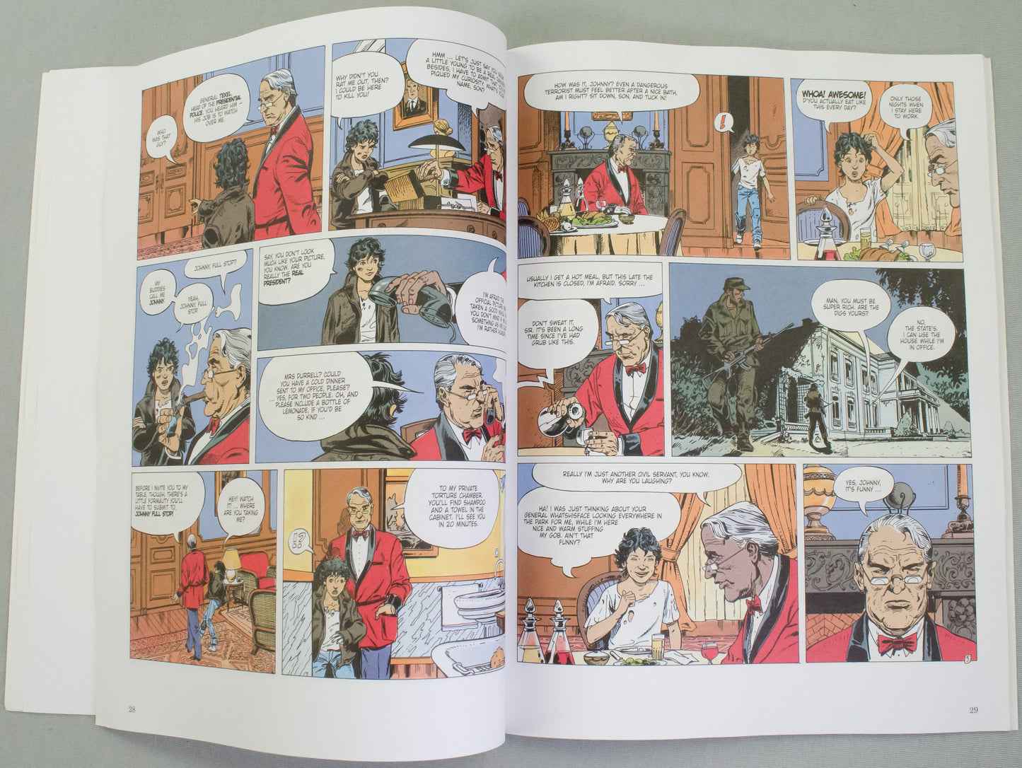 Authorised Happiness Volume 3 "Revolution" Van Hamme Comic Book - UK Cinebook Paperback Edition