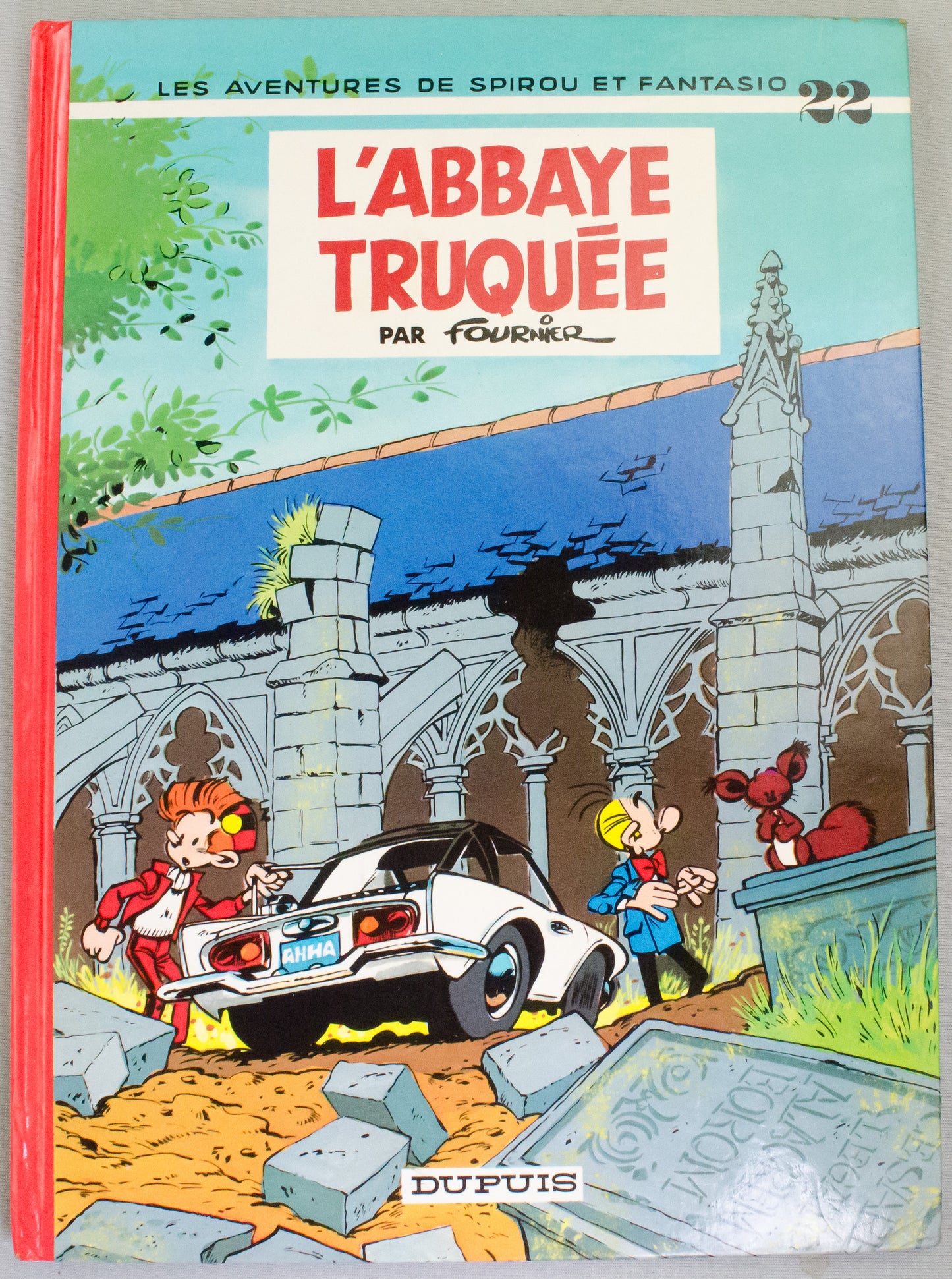 The Adventures of Spirou & Fantasio The Truquee Abbey by Fournier 1972 Dupis HB 1st Edition