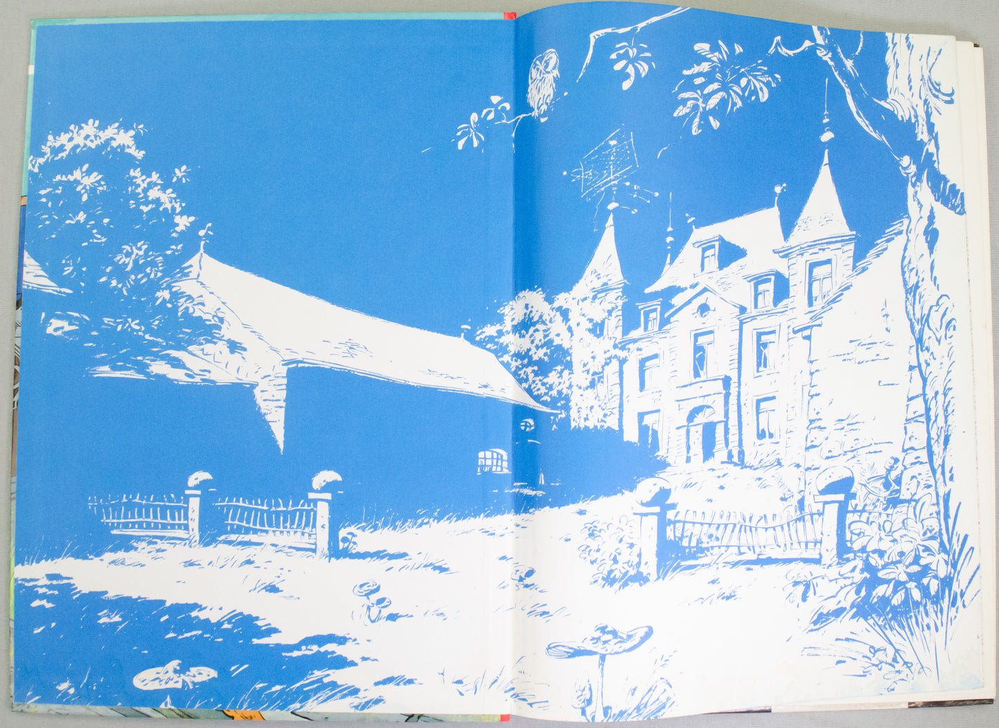 The Adventures of Spirou & Fantasio The Truquee Abbey by Fournier 1972 Dupis HB 1st Edition