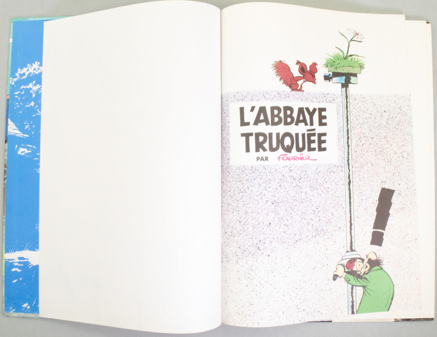 The Adventures of Spirou & Fantasio The Truquee Abbey by Fournier 1972 Dupis HB 1st Edition