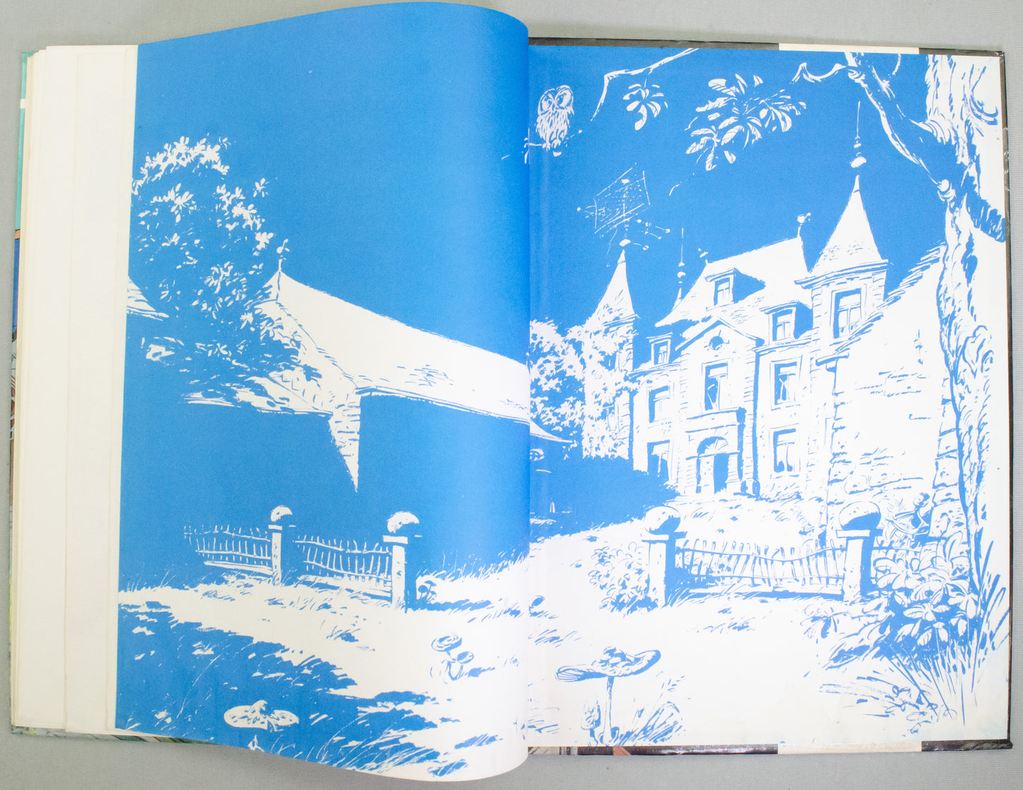 The Adventures of Spirou & Fantasio The Truquee Abbey by Fournier 1972 Dupis HB 1st Edition