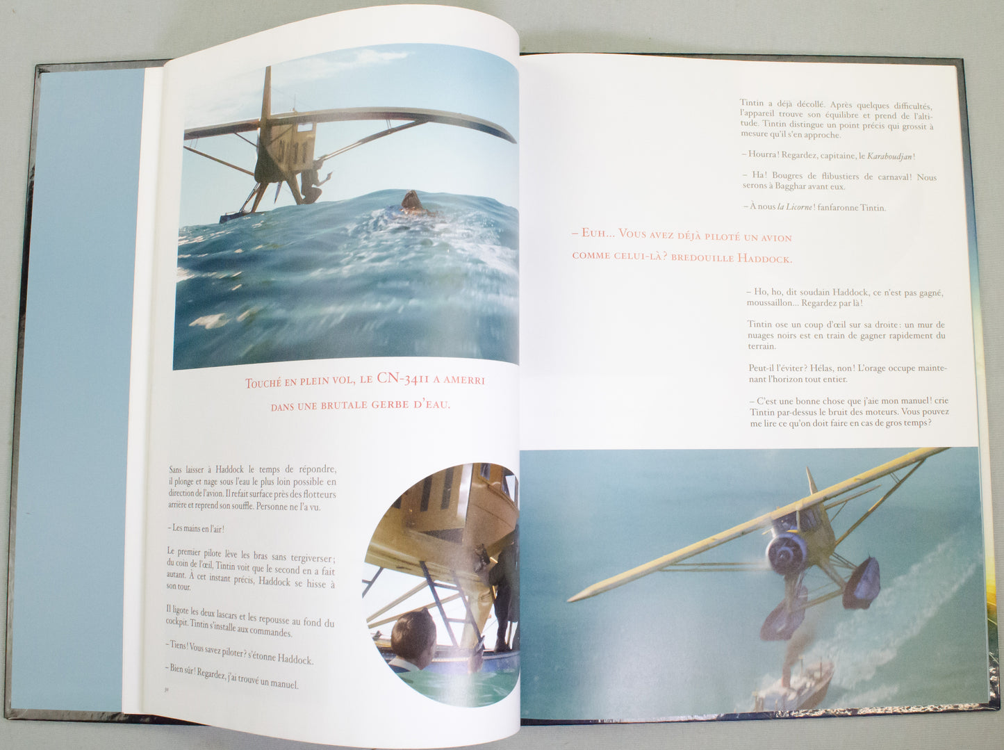 The Adventures of Tintin L'album du film - 2011 Casterman/Paramount Pictures HB Edition