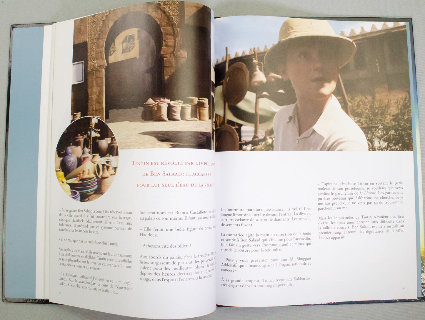 The Adventures of Tintin L'album du film - 2011 Casterman/Paramount Pictures HB Edition