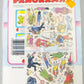 Vintage Tintin Reporter Transrama Jesco Sticker Set - 1984 Herge/Casterman