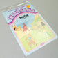 Vintage Tintin Enquete Transrama Jesco Sticker Set - 1984 Herge/Casterman