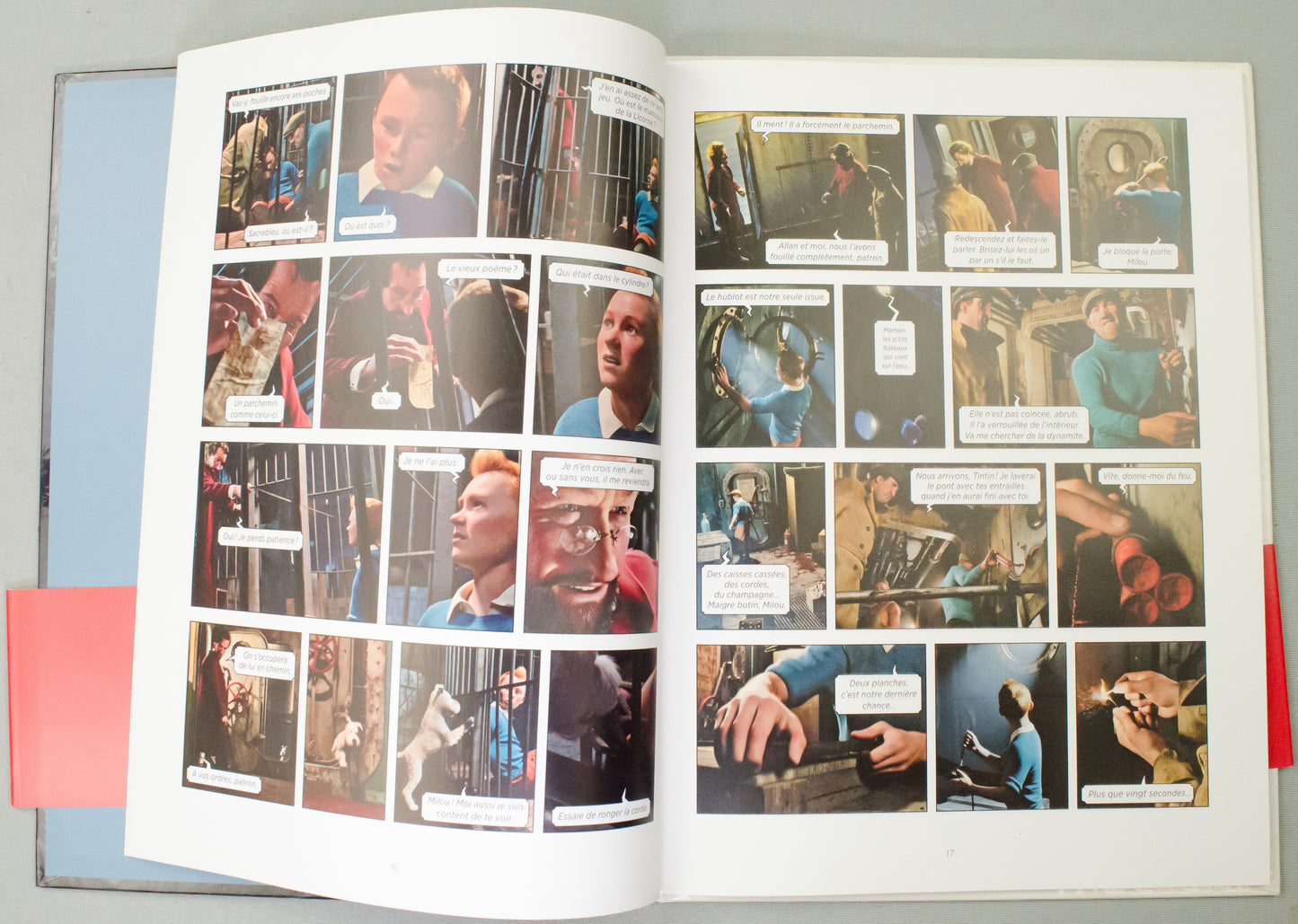 Les Adventures de Tintin Cinéalbum - 2012 Casterman/Paramount Pictures HB 1st Edition
