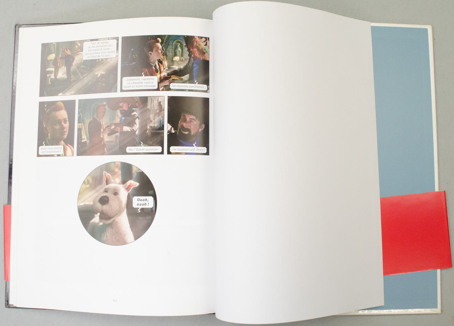 Les Adventures de Tintin Cinéalbum - 2012 Casterman/Paramount Pictures HB 1st Edition