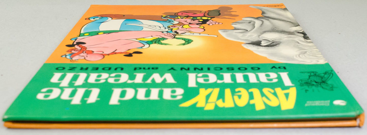 Asterix & the Laurel Wreath - 1974 Brockhampton 1st UK Edition HB Book EO Uderzo