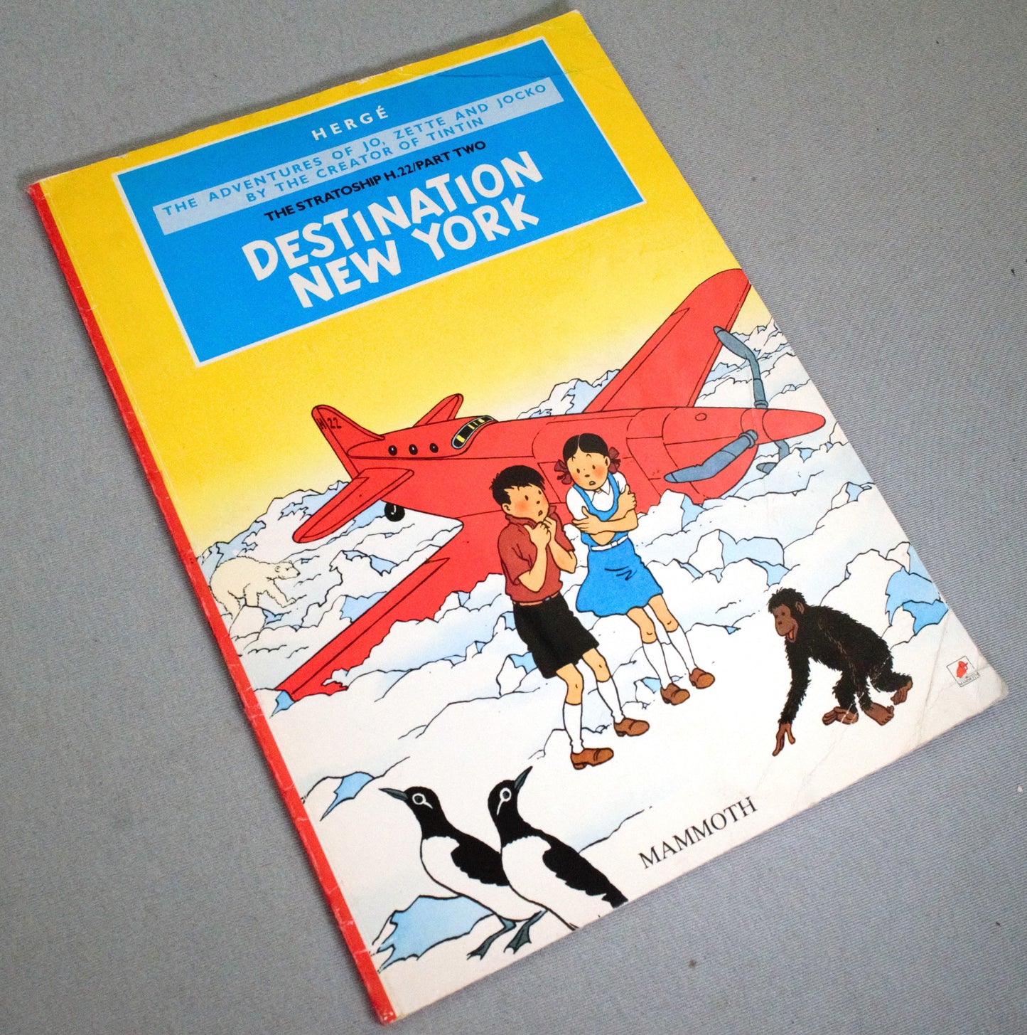 Jo, Zette and Jocko Destination New York P2 - Mammoth 1998 UK Paperback Edition DEFECTS