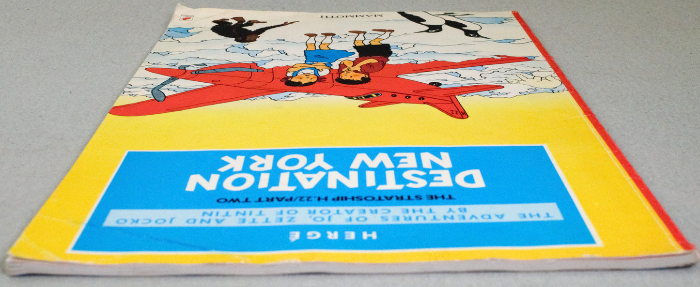 Jo, Zette and Jocko Destination New York P2 - Mammoth 1998 UK Paperback Edition DEFECTS