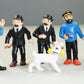 Vintage Tintin Mini Figure Collection by Bully 1980s Figurine