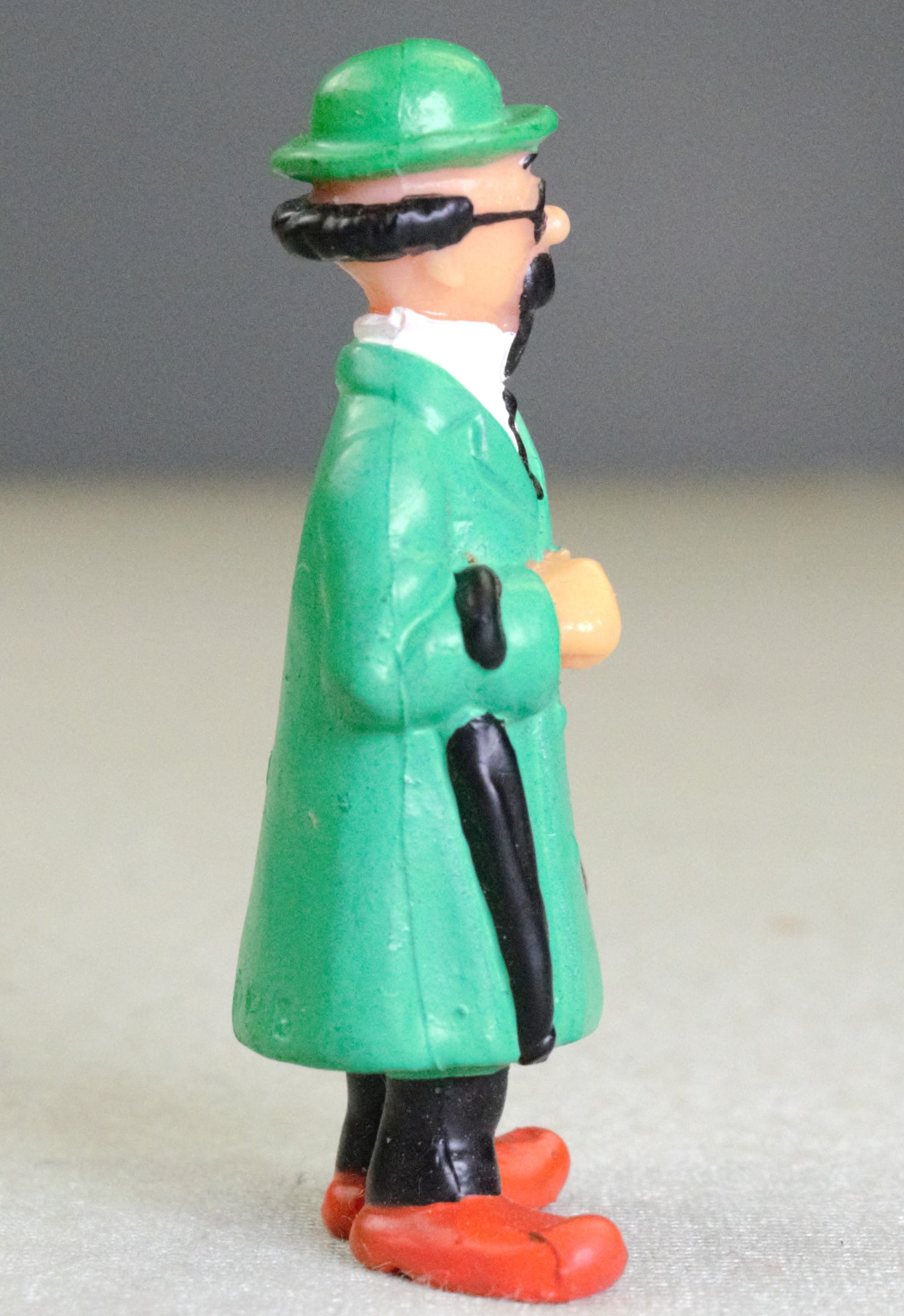Professor Calculus: Vintage 1980s 3/4cm Mini Figure from the Bully Collection