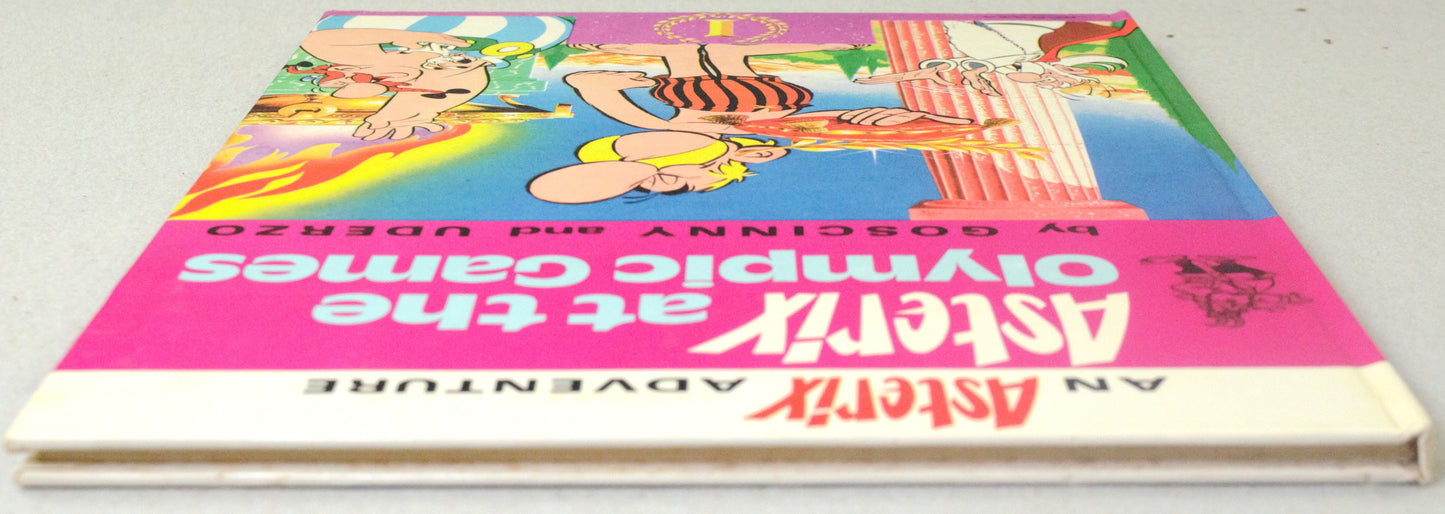 Asterix & Olympic Games 1972 Brockhampton 2nd UK Edition Rare HB Comic Book Uderzo