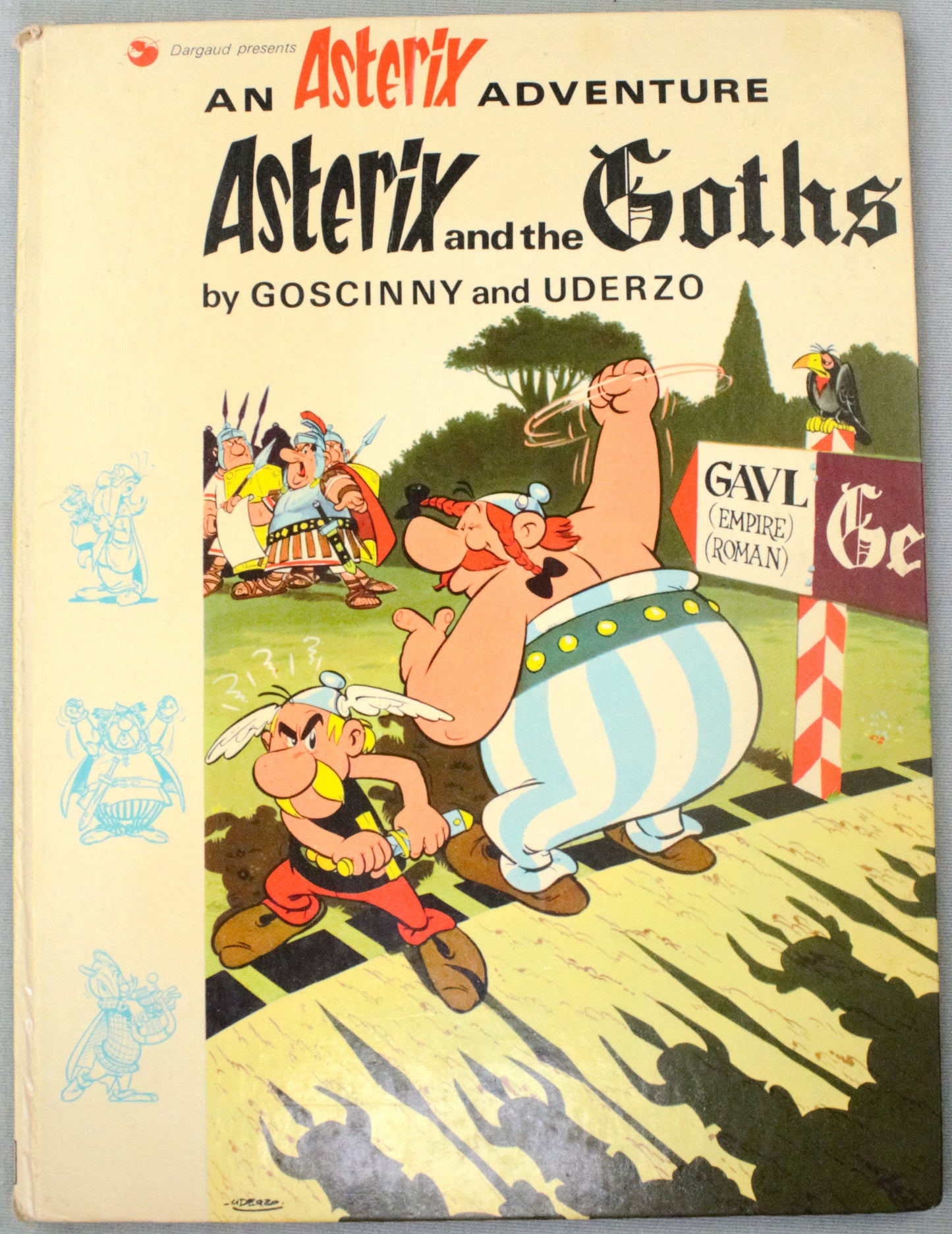 Asterix & The Goths 1974 Brockhampton 1st UK Edition Rare HB Comic Book Uderzo