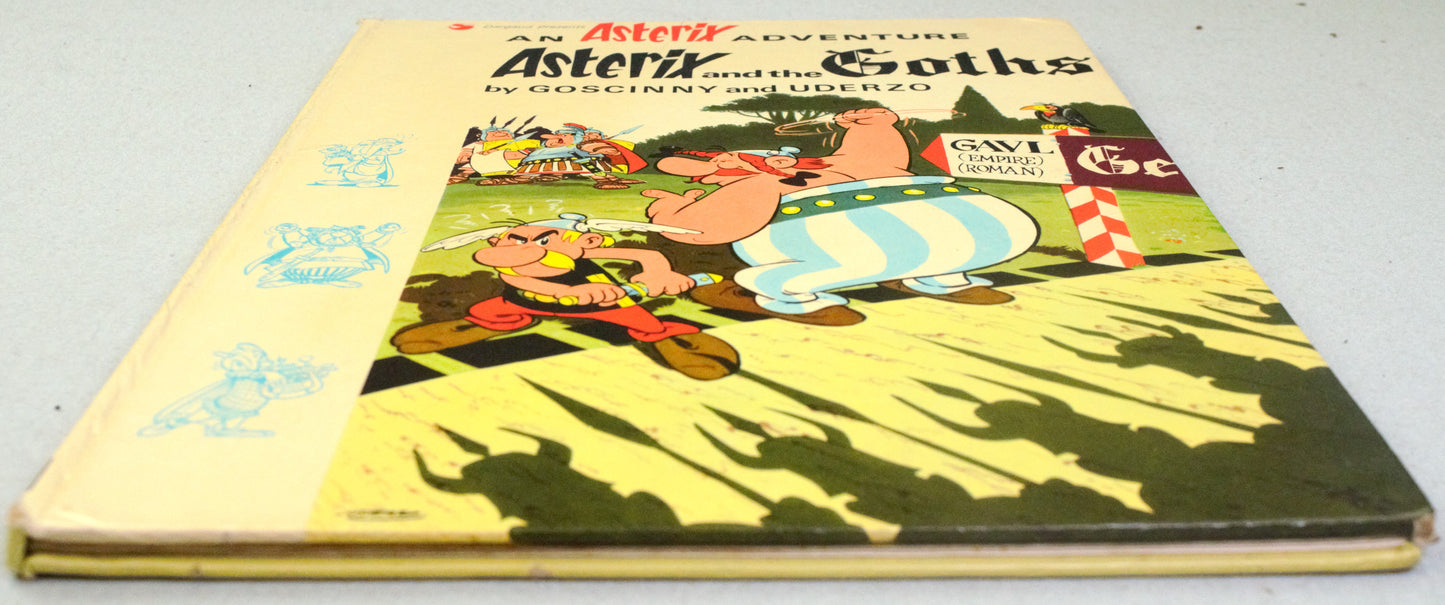 Asterix & The Goths 1974 Brockhampton 1st UK Edition Rare HB Comic Book Uderzo
