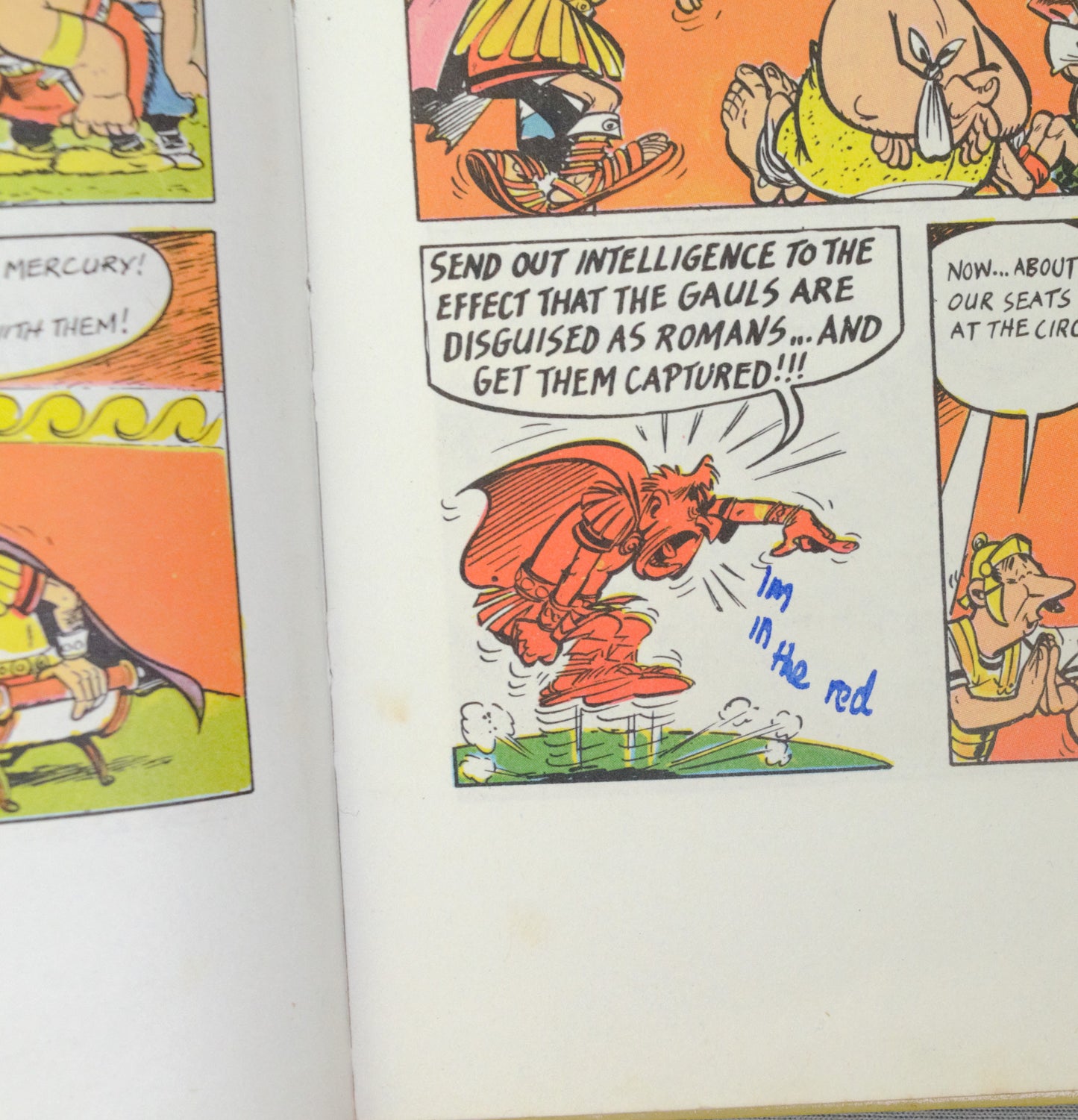 Asterix & The Goths 1974 Brockhampton 1st UK Edition Rare HB Comic Book Uderzo