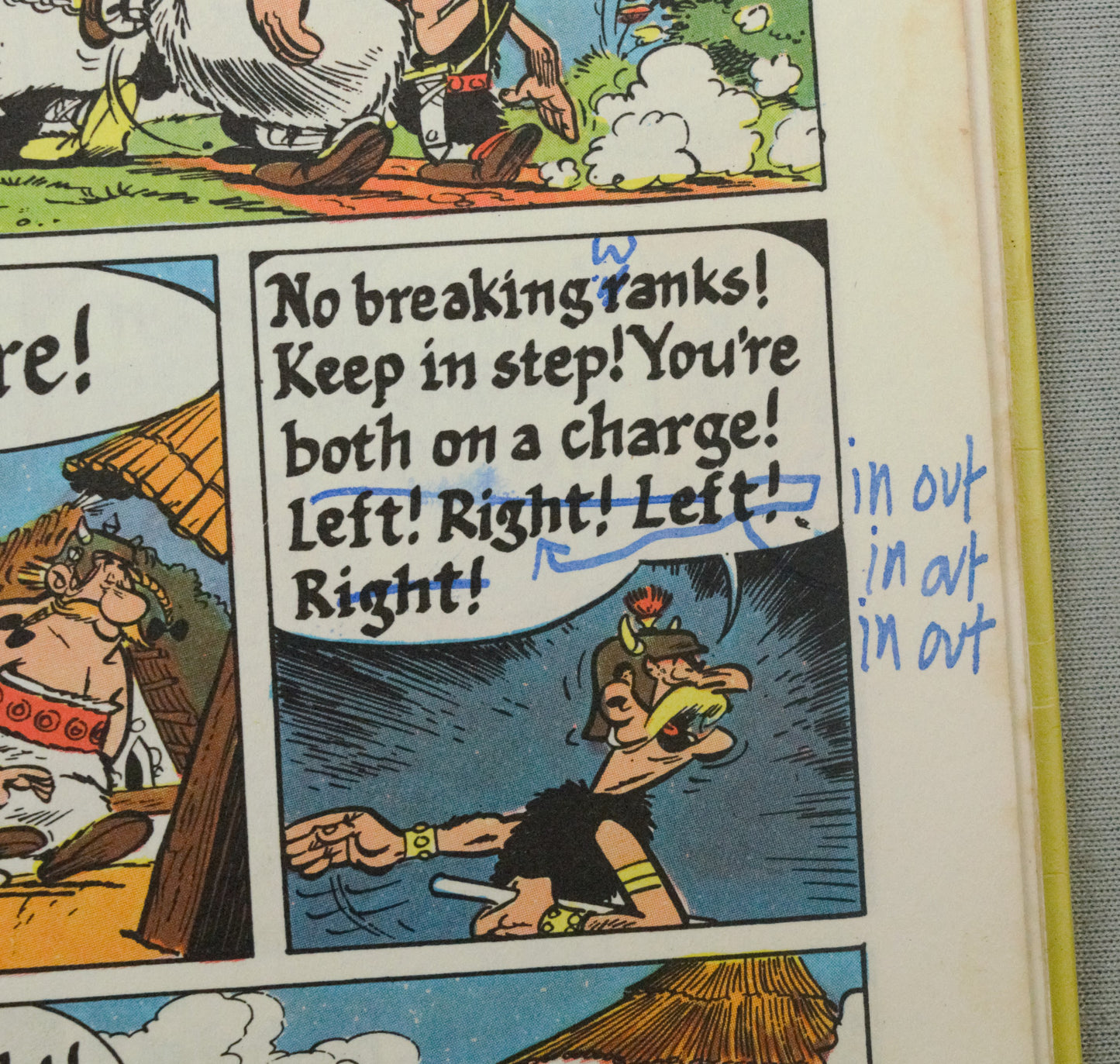 Asterix & The Goths 1974 Brockhampton 1st UK Edition Rare HB Comic Book Uderzo