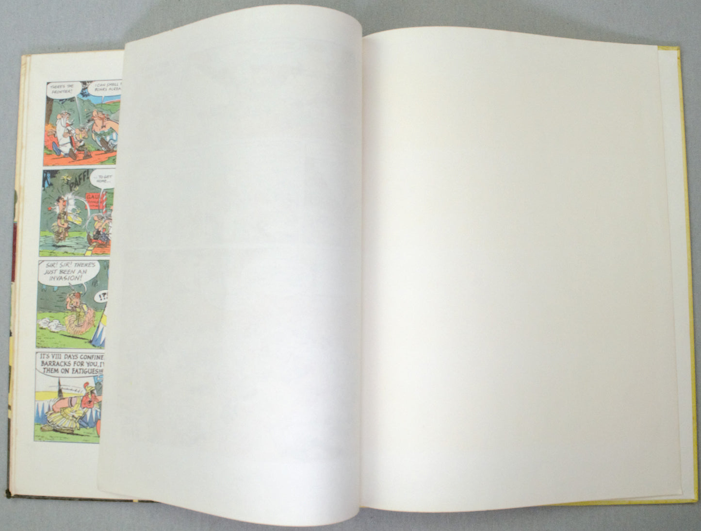 Asterix & The Goths 1974 Brockhampton 1st UK Edition Rare HB Comic Book Uderzo