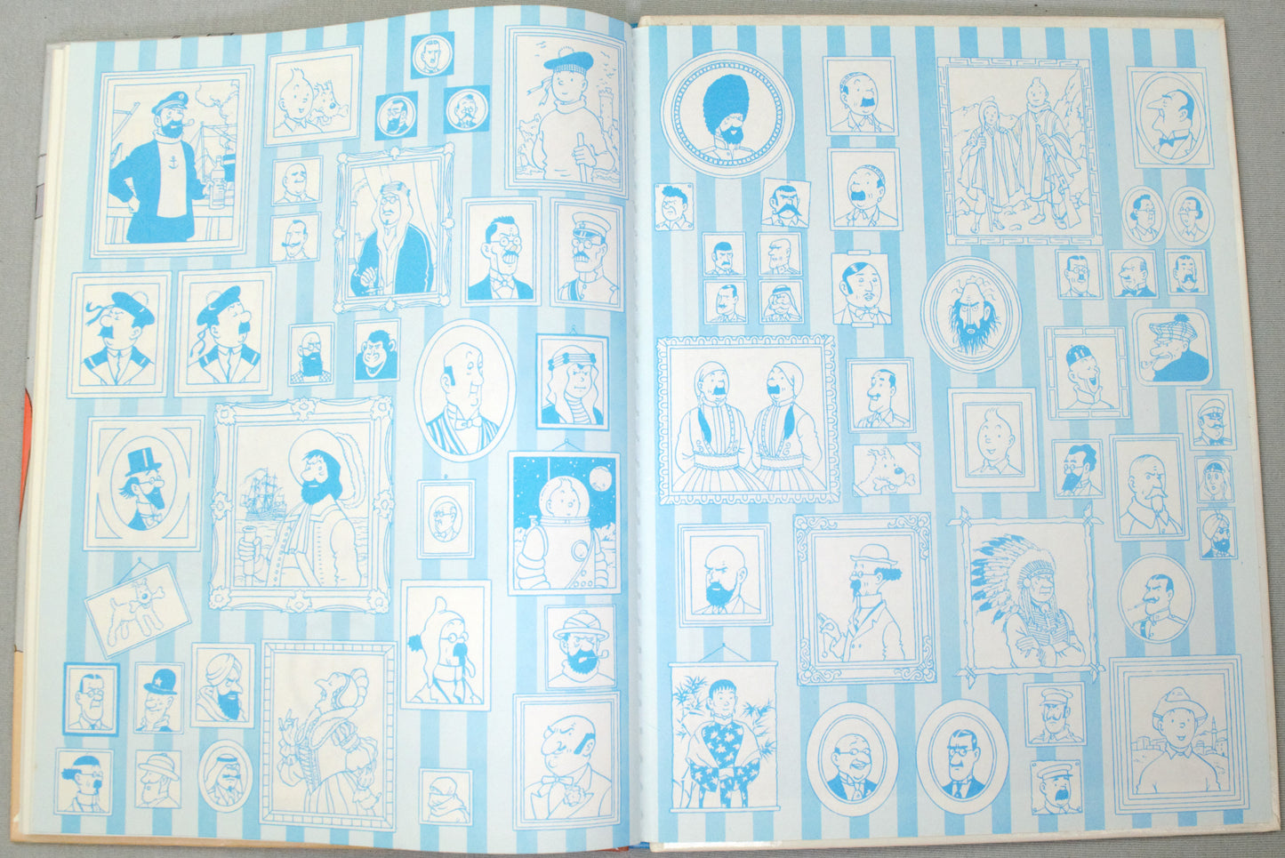 Tintin Les Cigares Du Pharaon Comic Book - Casterman 1983 French Hardback Edition Herge