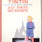 Tintin Au Pays Des Soviets Comic Book - 1999 Casterman French B&W Edition Herge