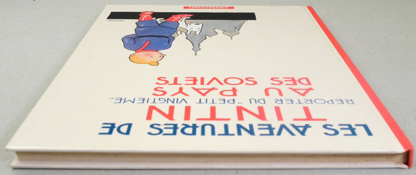 Tintin Au Pays Des Soviets Comic Book - 1999 Casterman French B&W Edition Herge
