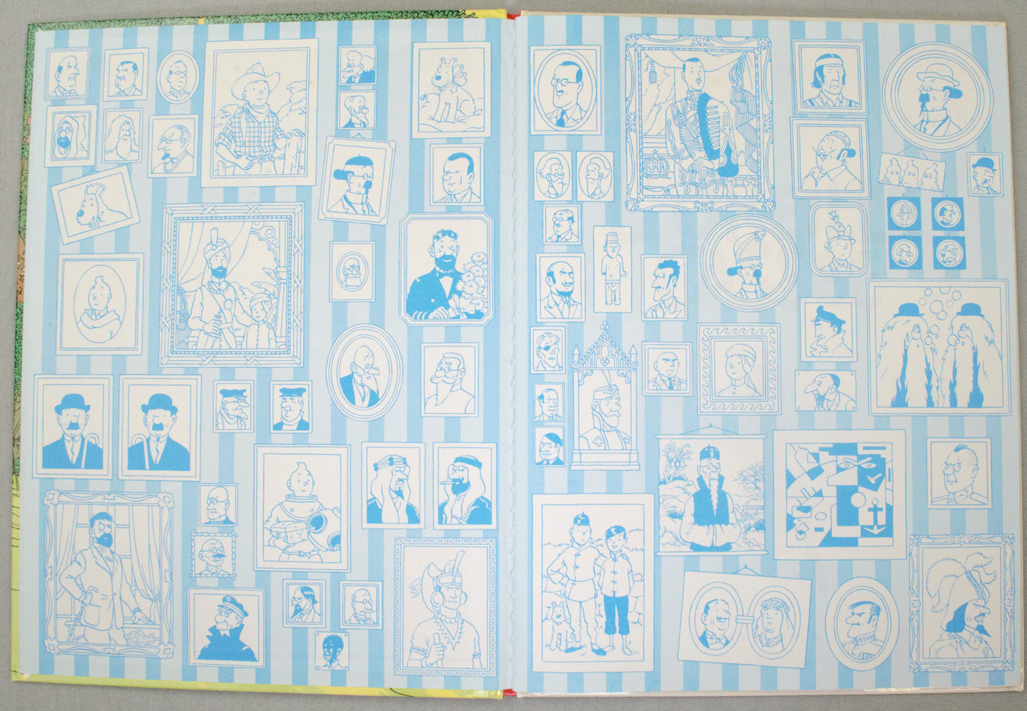 Tintin L'oreille Cassee Comic Book - Casterman 1984 French Hardback Edition Herge