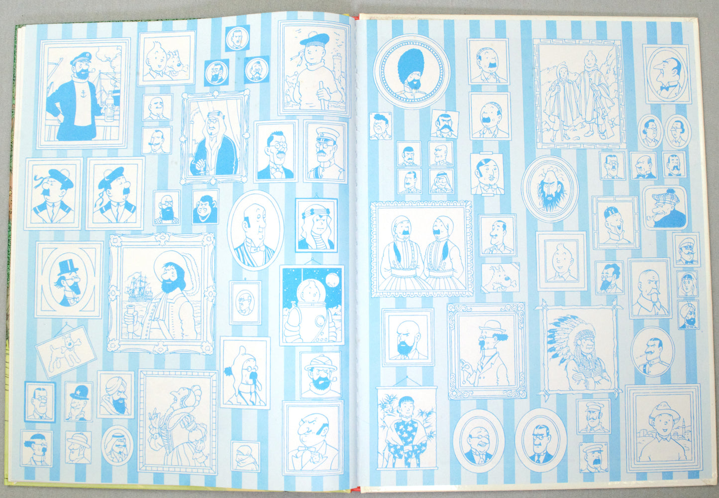 Tintin L'oreille Cassee Comic Book - Casterman 1984 French Hardback Edition Herge