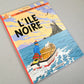 Tintin L'ile Noire Comic Book - Casterman 1984 French Hardback Edition Herge