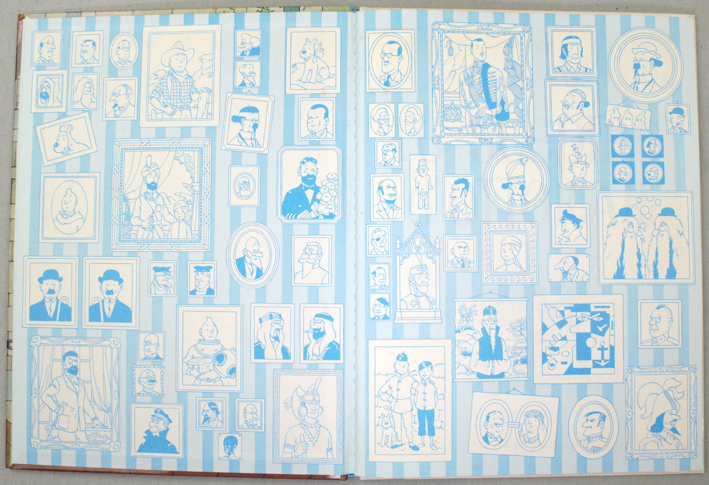Tintin Le Sceptre d'Ottokar Comic Book - 1975 Casterman Hardback French Edition Herge