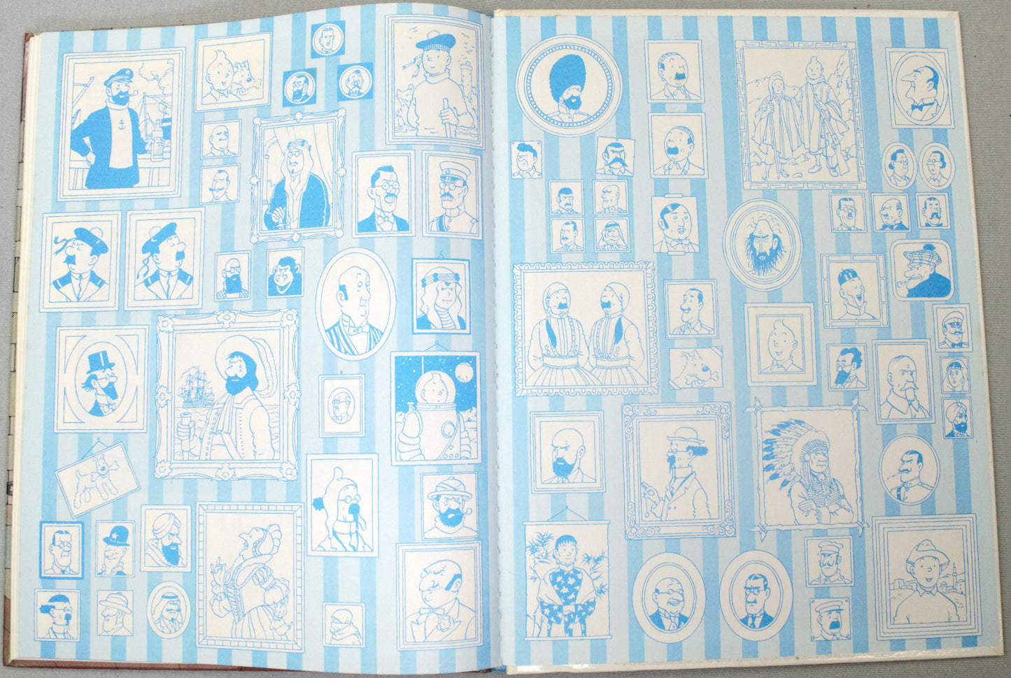 Tintin Le Sceptre d'Ottokar Comic Book - 1975 Casterman Hardback French Edition Herge