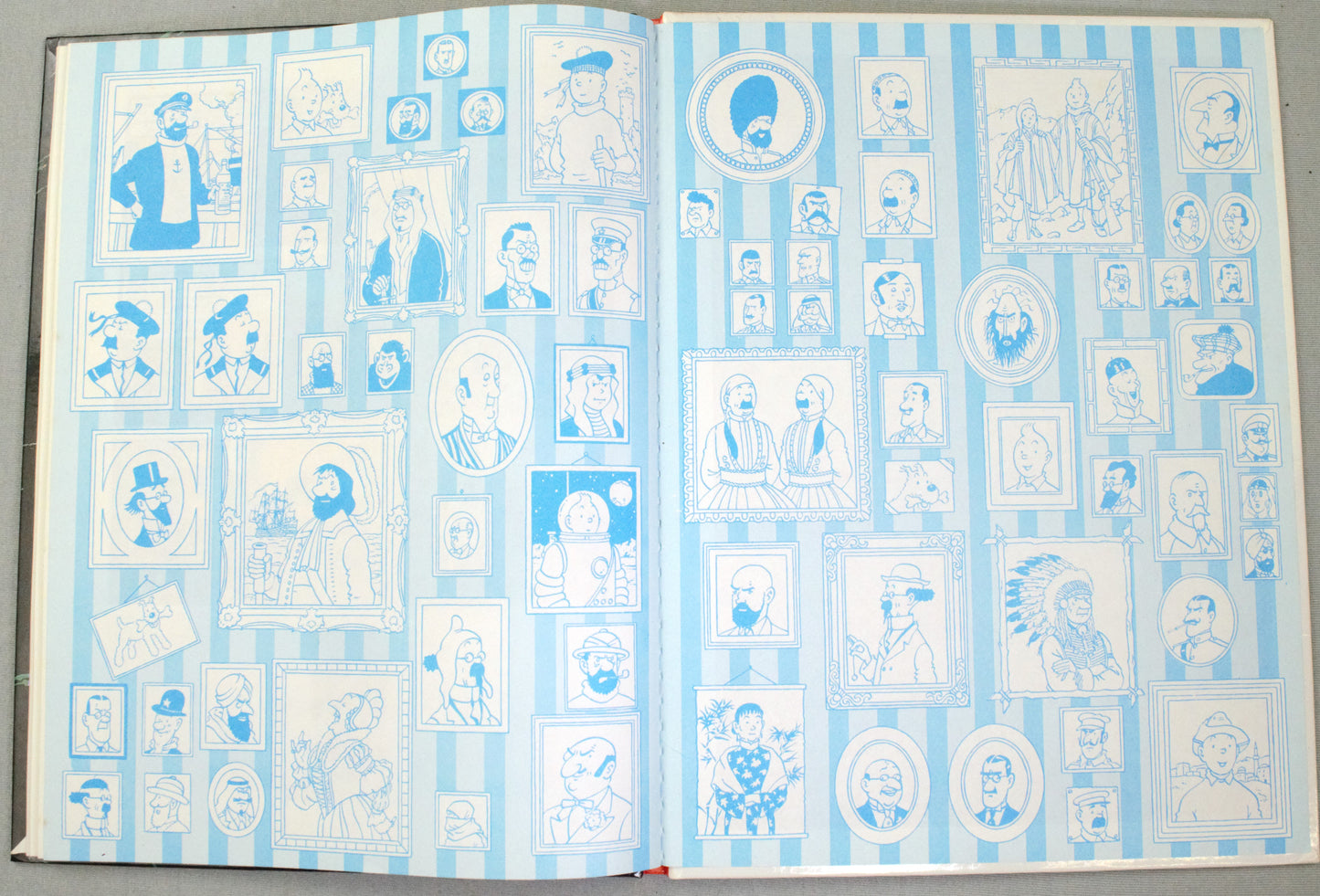 Tintin Le Temple du Soleil Comic Book - 1977 Casterman Hardback French Edition Herge